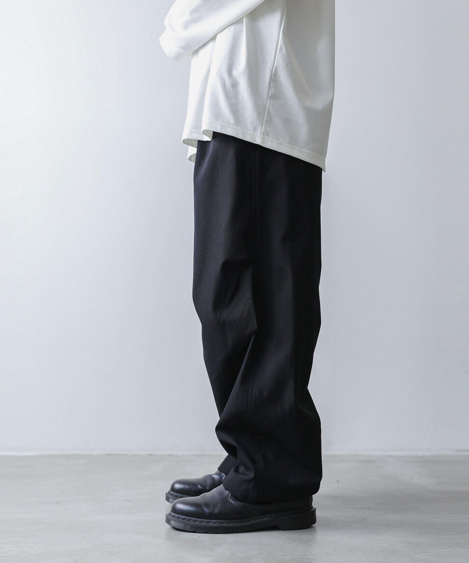 stein】MILITARY WIDE OVER TROUSERS-