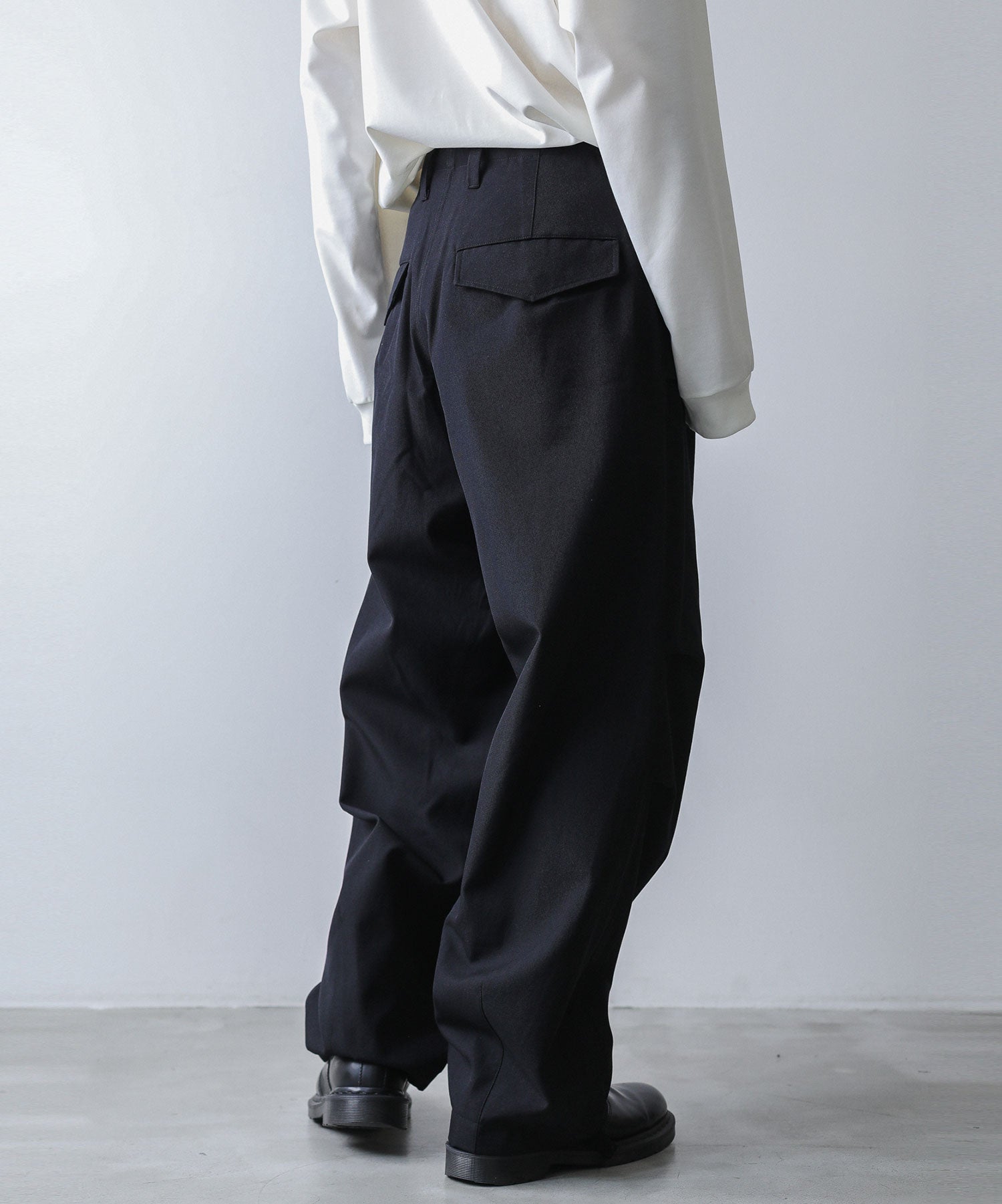 stein シュタイン Military Wide Over Trousers-