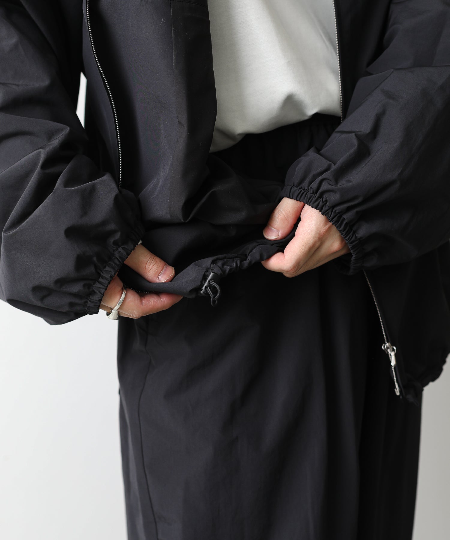 Stein Oversized Windbreaker Jacket アウター