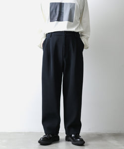 stein】GRADATION PLEATS WIDE TROUSERS | 公式通販サイト session