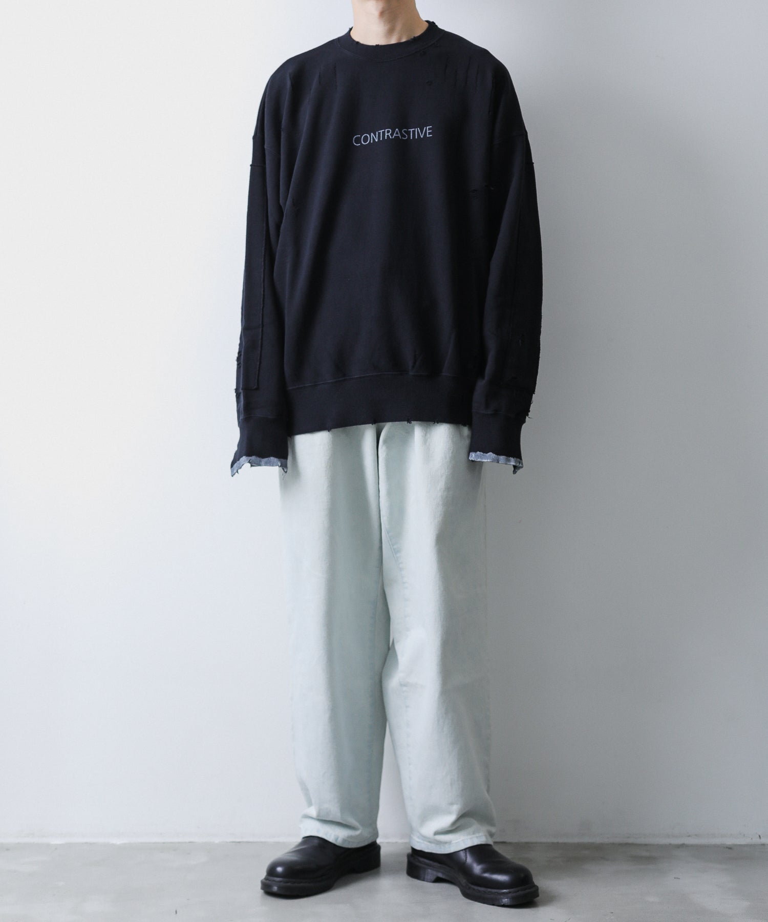 ネットオンラインストア WILDSIDE × stein OVERSIZED REBUILD SWEAT