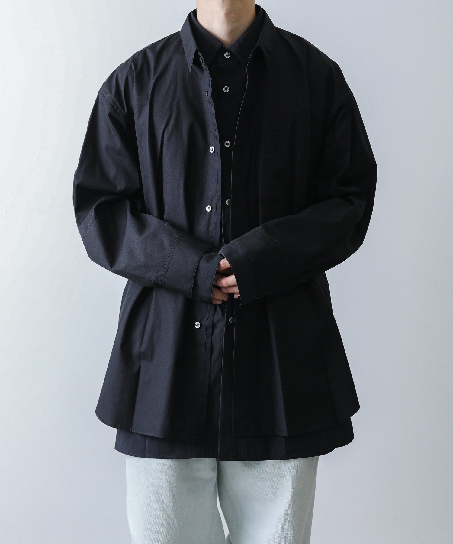 stein】OVERSIZED LAYERED SHIRT | 公式通販サイト session(セッション)