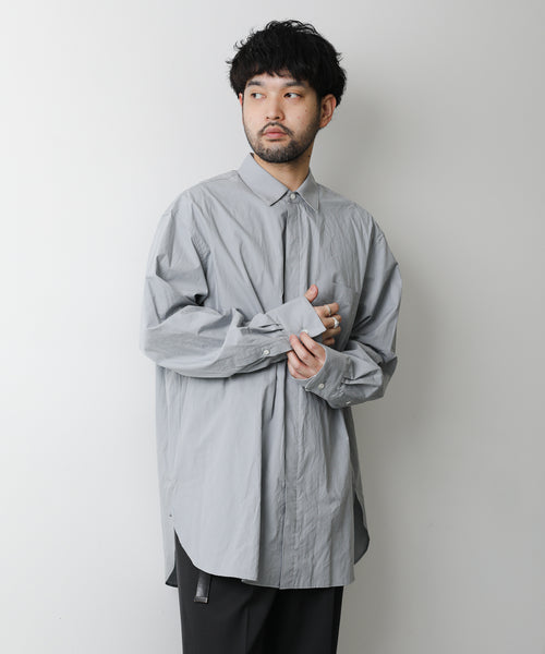 stein OVERSIZED BREAKABLE LONG SHIRT 正規品販売 euro.com.br