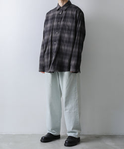 stein】OVERSIZED COTTON FLANNEL SHIRT | 公式通販サイト session