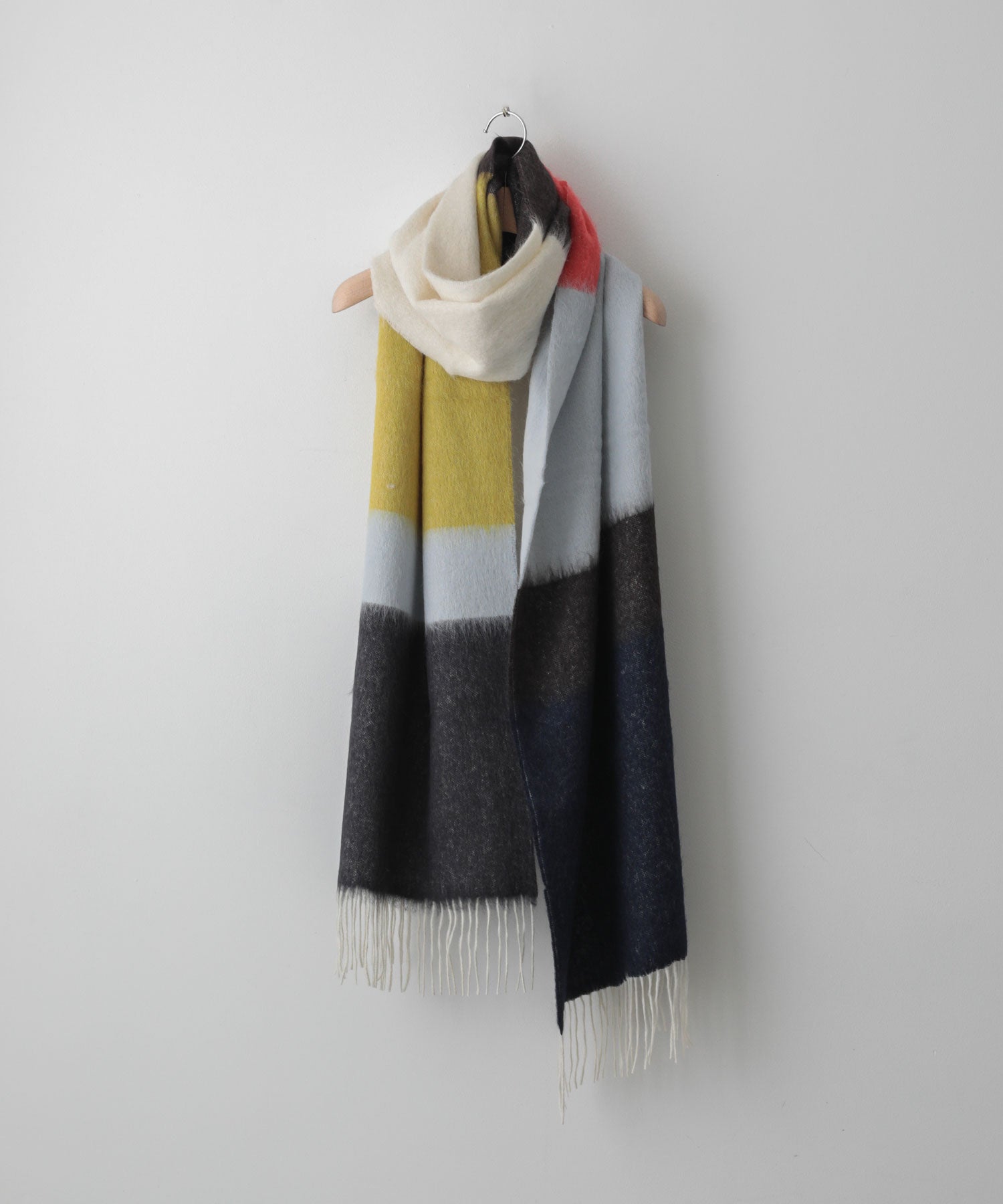 stein/シュタイン 】ALPACA LONG MUFFLER - MULTI | 公式通販サイト