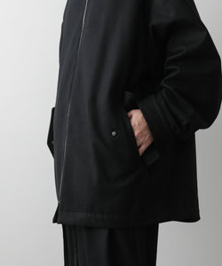 stein】MELTON ZIP HALF COAT | 公式通販サイト session(セッション)