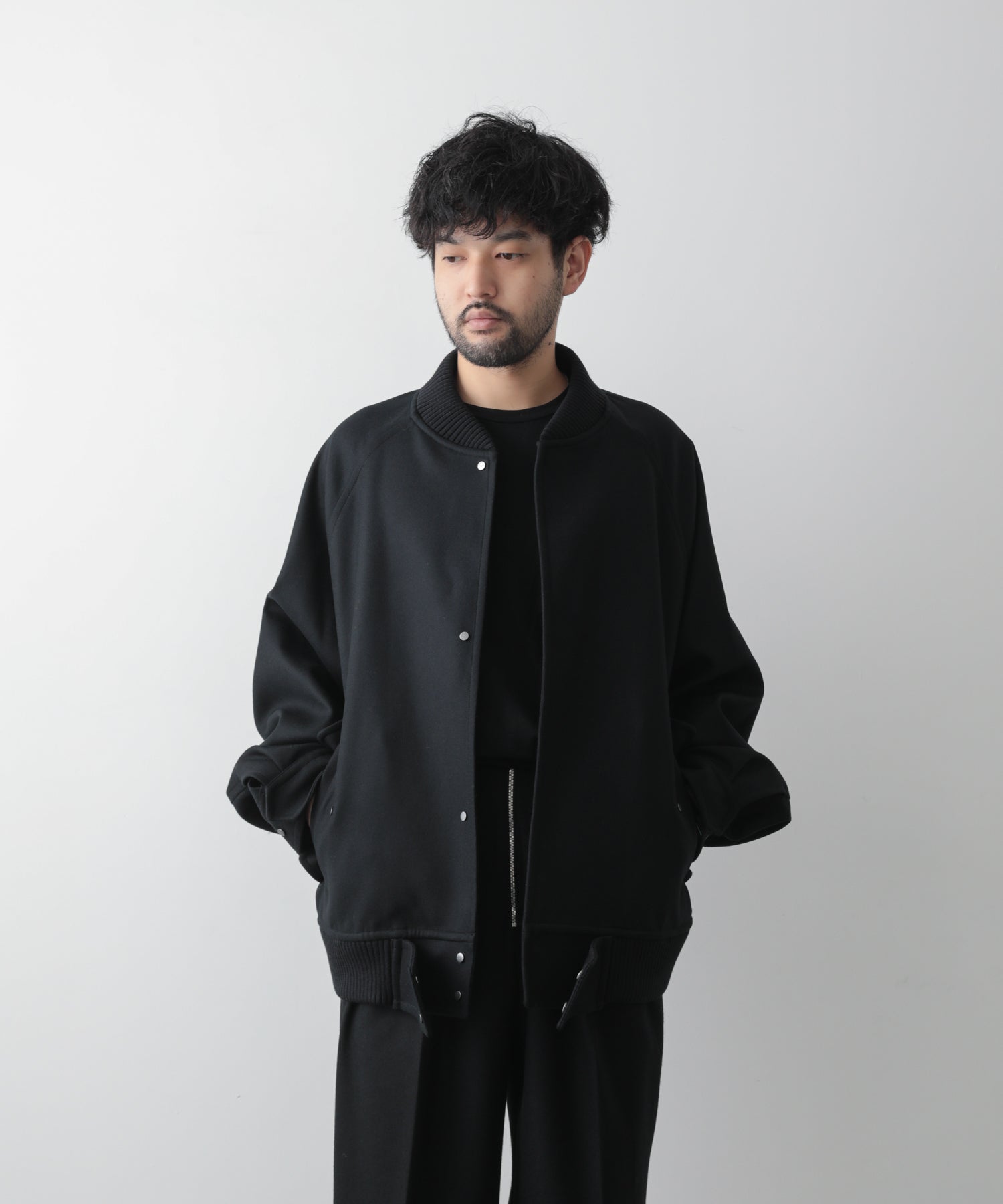 stein】OVERSIZED MELTON STUDIUM JACKET | 公式通販サイト session