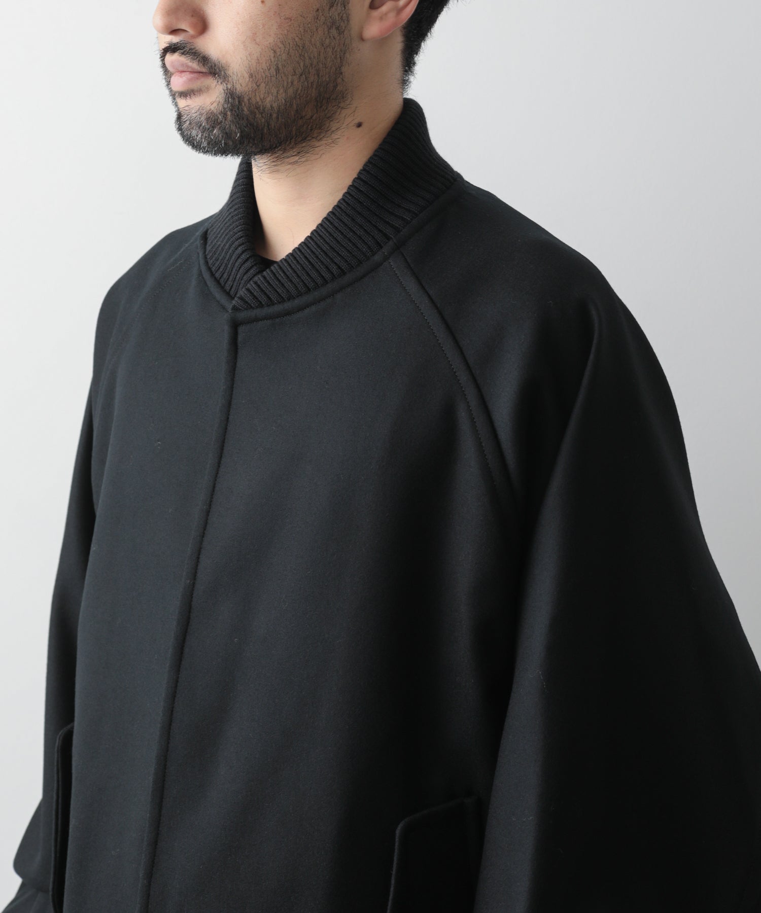 stein】OVERSIZED MELTON STUDIUM JACKET | 公式通販サイト session