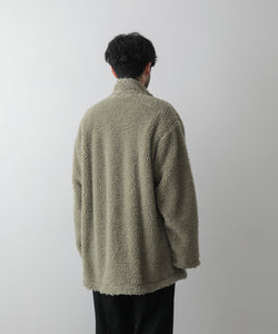 stein】WOOL BOA ZIP LONG JACKET | 公式通販サイト session(セッション)