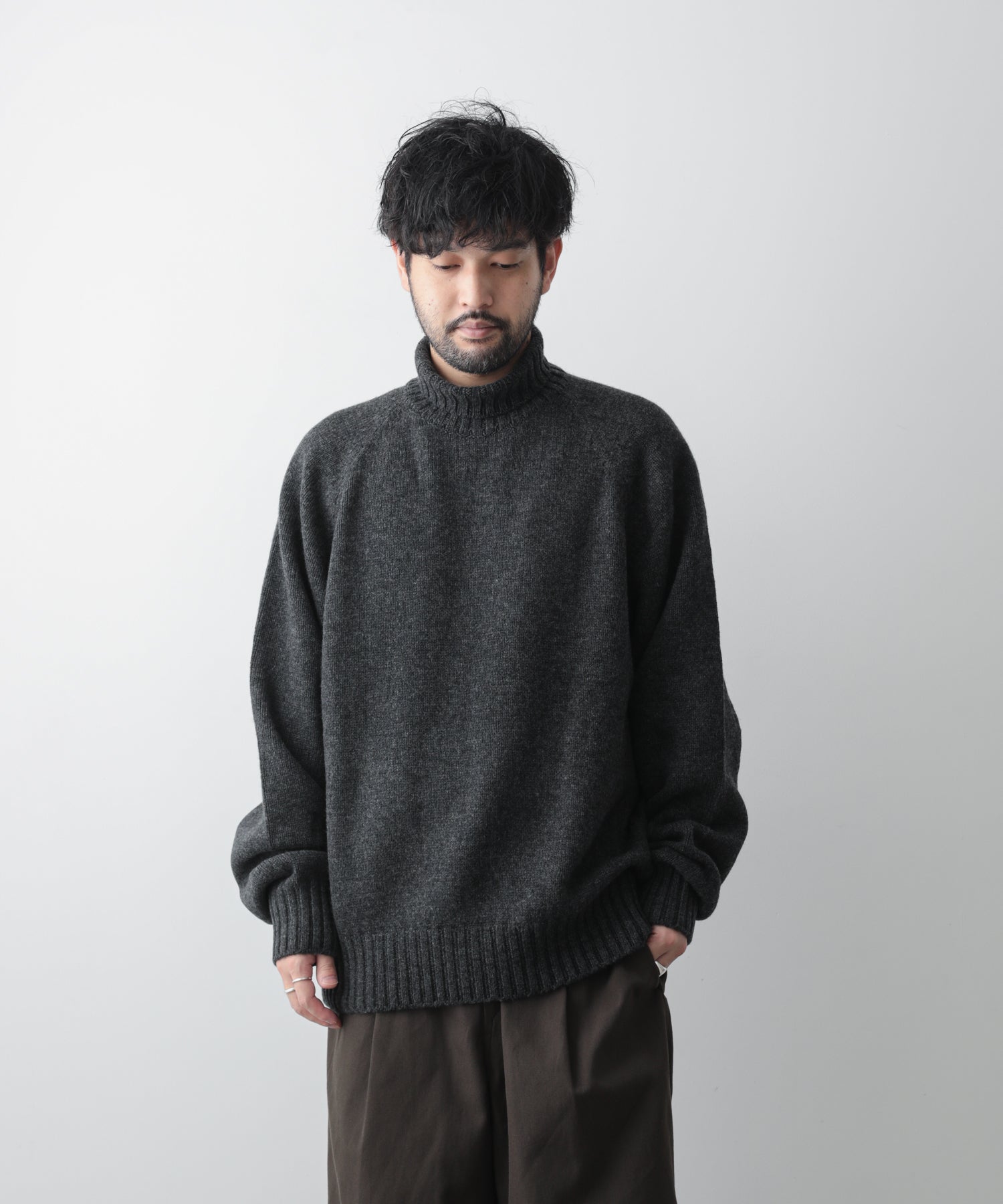 stein】EX FINE LAMBS LOOSE HIGH NECK KNIT LS | 公式通販サイト