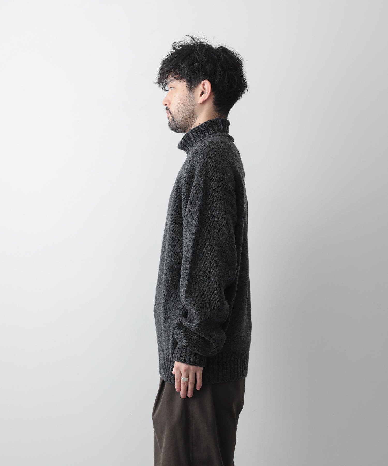 stein】EX FINE LAMBS LOOSE HIGH NECK KNIT LS | 公式通販サイト