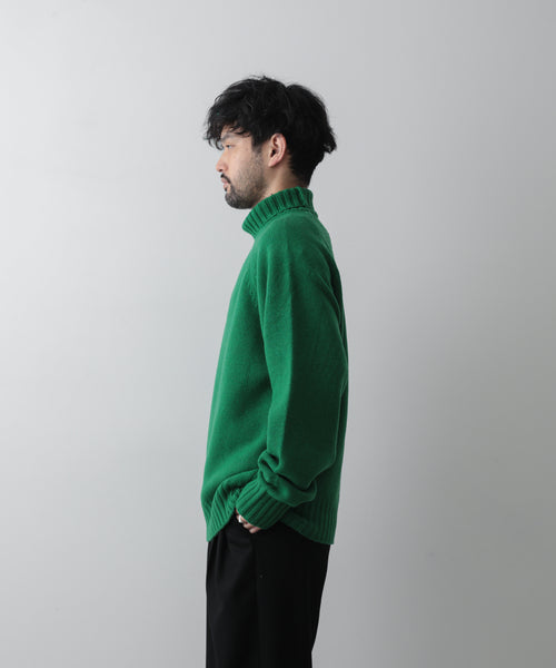 ヒート stein EX FINE LAMBS LOOSE HIGH NECK KNIT | www.tegdarco.com