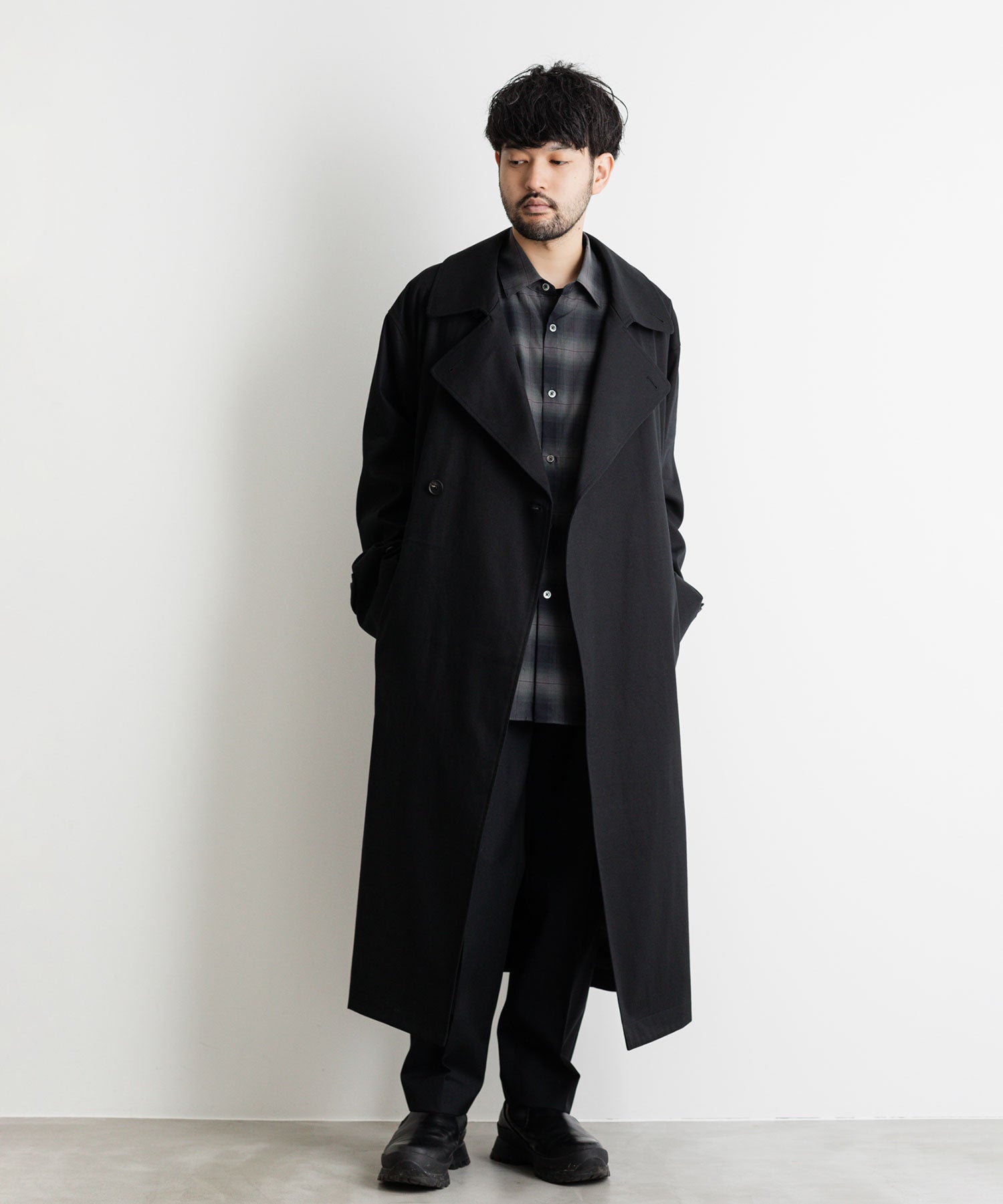 在庫有り お買い得 23SS stein Oversized Double BreastedCoat