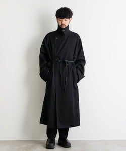 stein】OVERSIZED DOUBLE BREASTED COAT - BLACK | 公式通販サイト