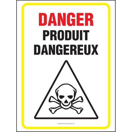 Affiche - Chariot élévateur - Danger en mouvement – Affiche Expert