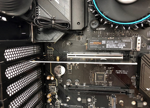 PCIe to M.2 Adapter Installation