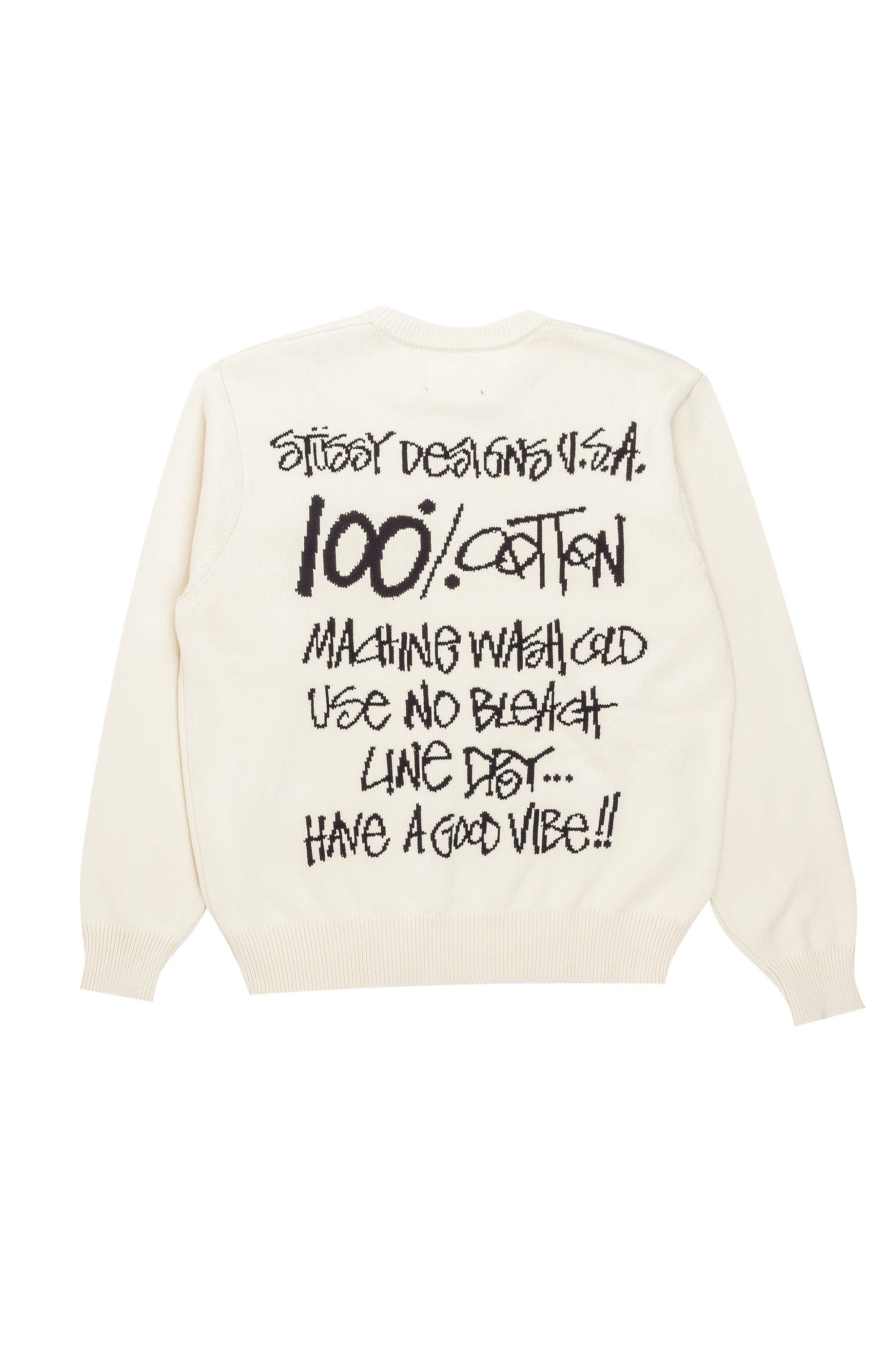 ギフ_包装】 Stussy セーター Sweaterニット Label Care 22fw トップス - bestcheerstone.com