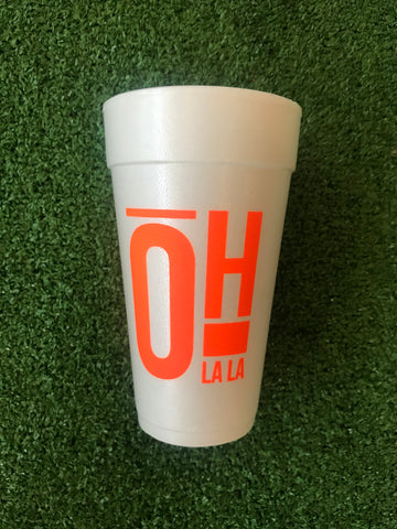 Let's Go Brandon - 16 oz. Styrofoam Cups - Pink Machine