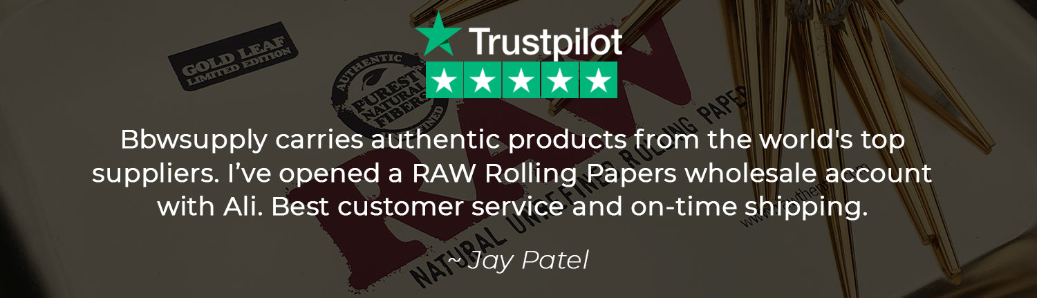 Bigest wholesaler of Rawthentic prawducts, Raw Rolling Papers in the USA.