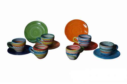 Premium Italian Cups - Handmade Ceramic Espresso Cup – Enjoy Ceramic Art