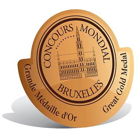 Gold Medal Concours mondial de Bruxelles