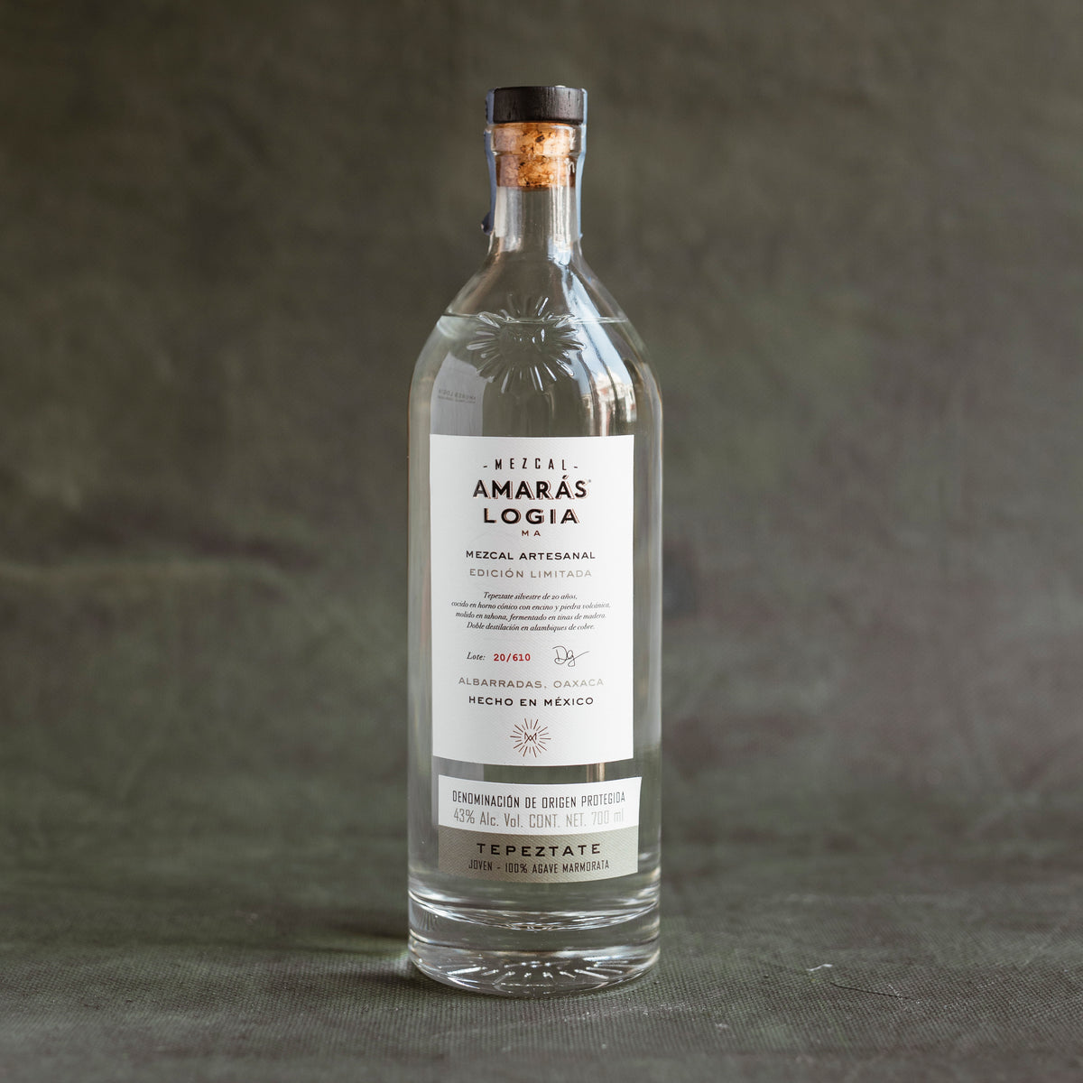 Mezcal Amarás Logia Sierra Negra