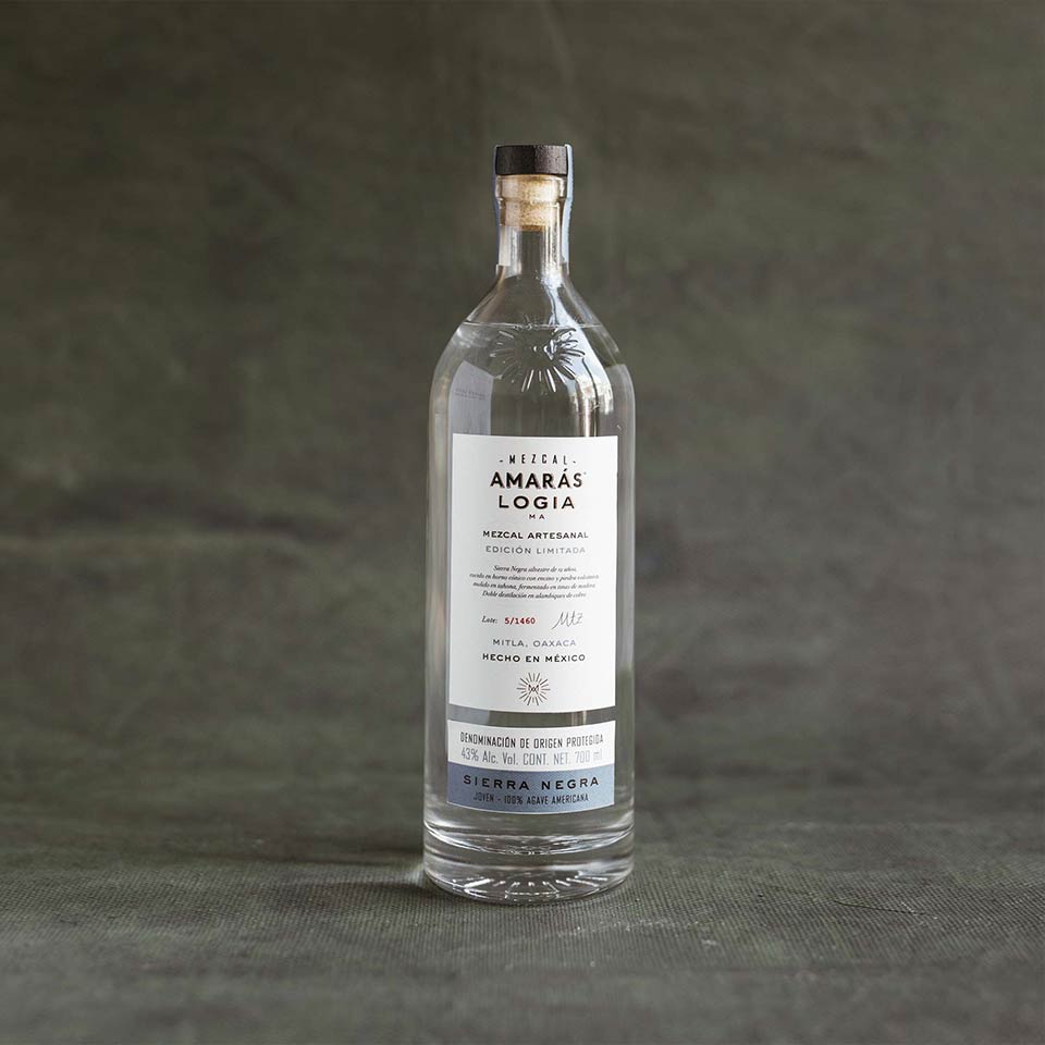 Mezcal Amarás Logia Sierra Negra