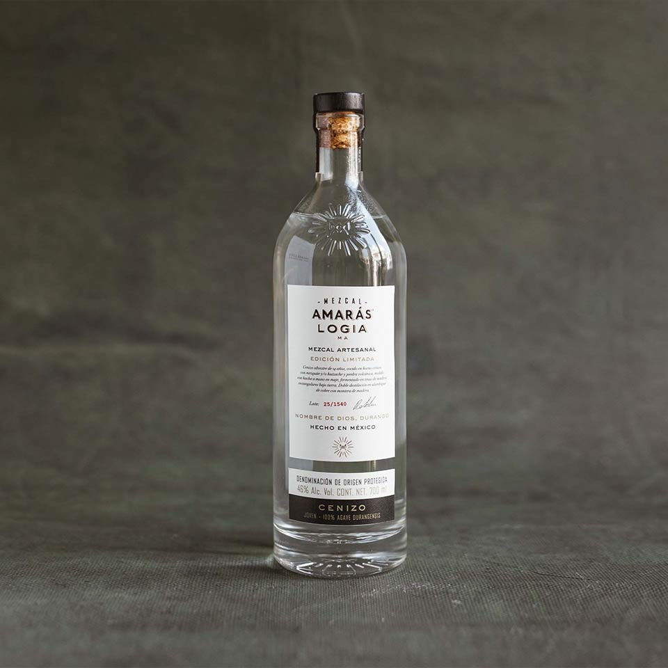 Mezcal Amarás Logia Cenizo