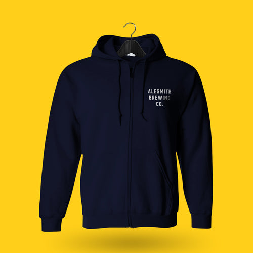 AleSmith Brewing. Poleron Alesmith Arched Standard Hoodie - Beervana