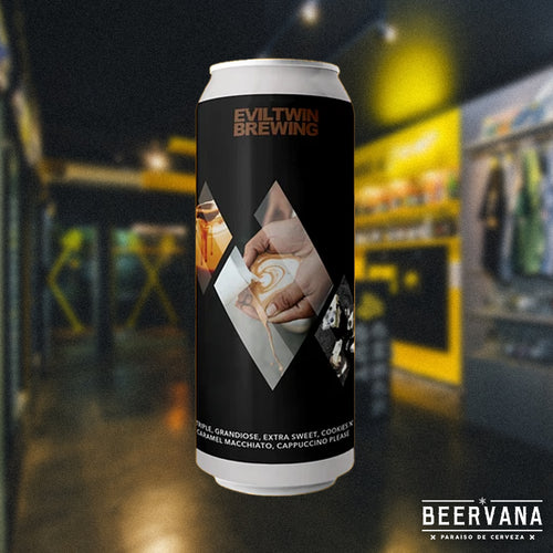 Evil Twin. I'd Like a Triple, Grandiose, Extra Sweet, Cookies N Cream, Caramel Macchiato, Cappuccino Please! - Beervana