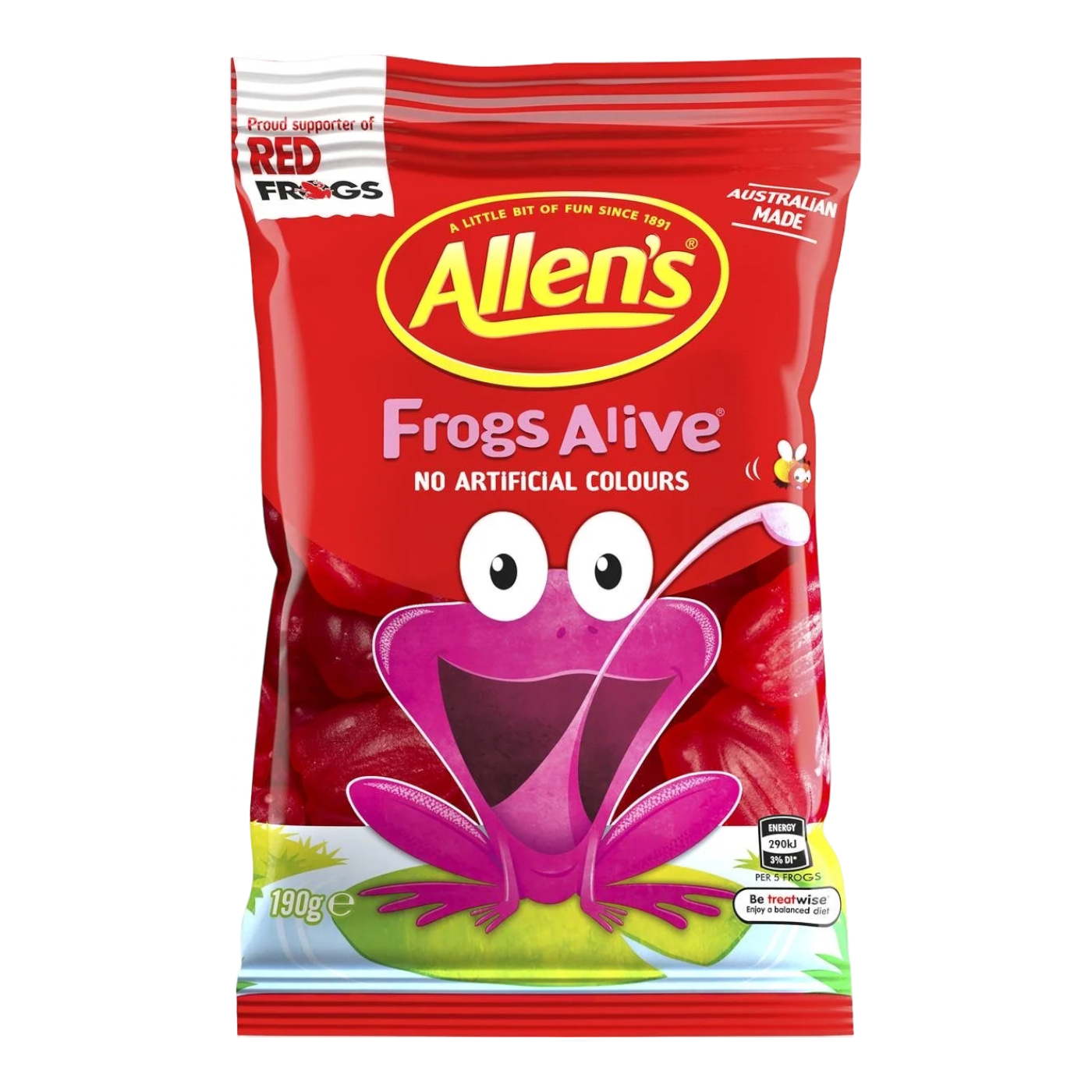 Image of Allens Frogs Alive (Australia) - 6.7oz (190g)  