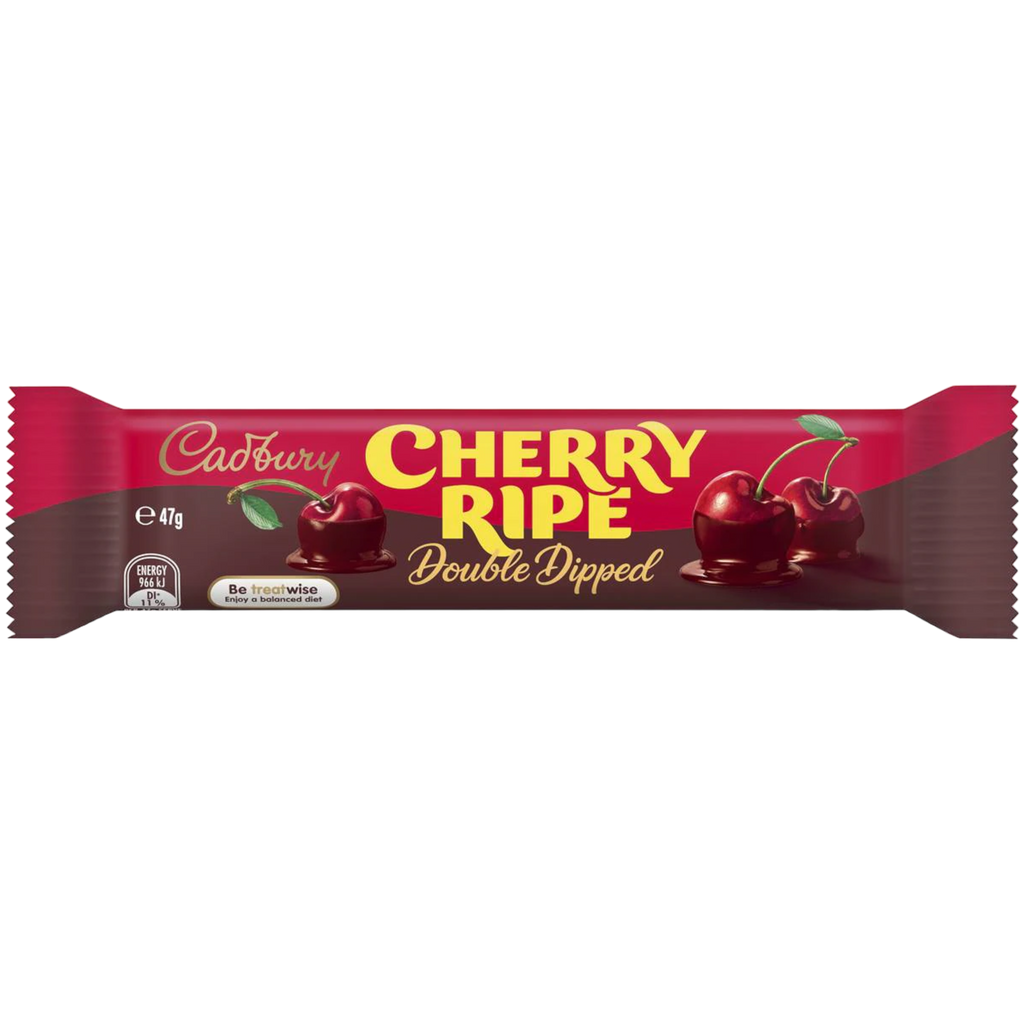 Cadbury Cherry Ripe Double Dipped Chocolate Bar (Australia) - 1.7oz (4 ...