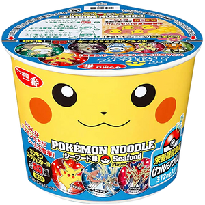 Pokemon Seafood Flavour Ramen Noodles Bowl - 1.31oz (37g)