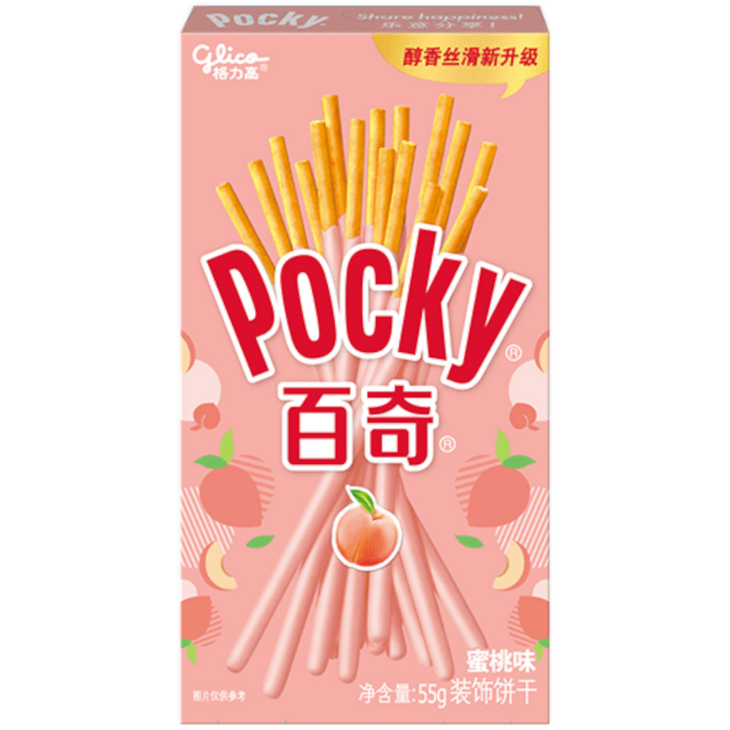 Pocky Sticks Peach Flavour - 1.94oz (55g)