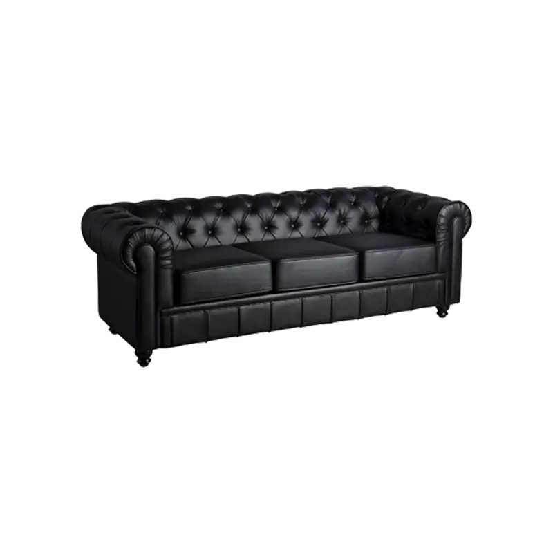 Chester Sofa Leatherette 3 Seater | Northdeco