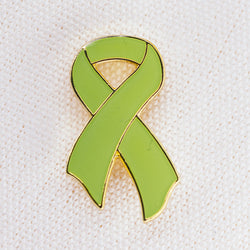 Light Green Awareness Ribbons | Lapel Pins