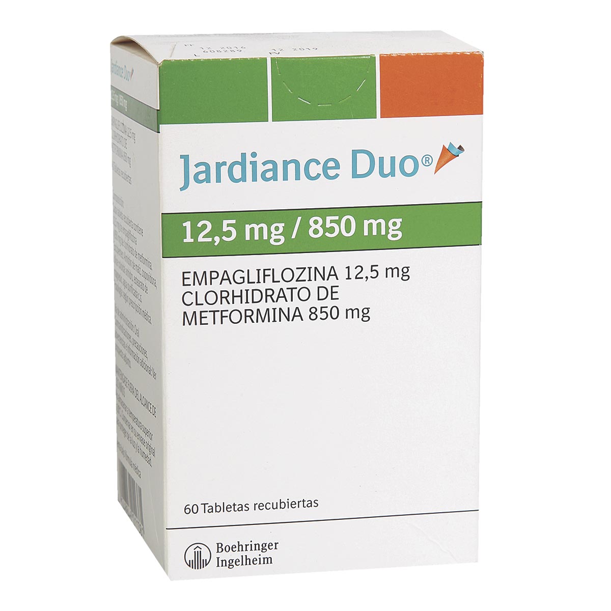 Jardiance Duo Comprimidos Recubiertos 12,5mg/850mg — Farmacia El Quimico