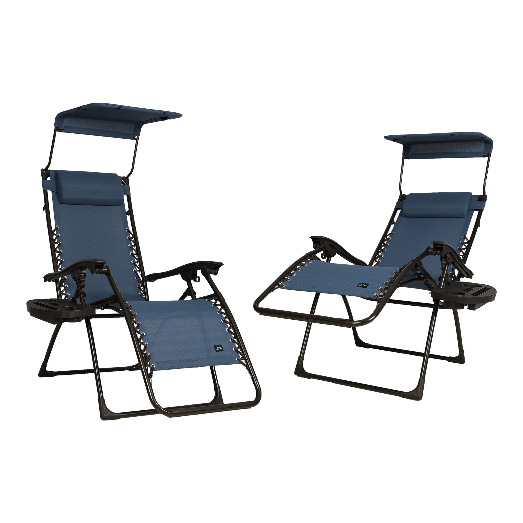 bliss hammocks set of 2 gravity free recliner chairs