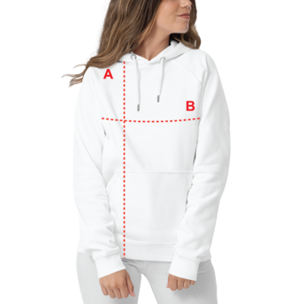 Größentabelle Hoodie Körpermaße