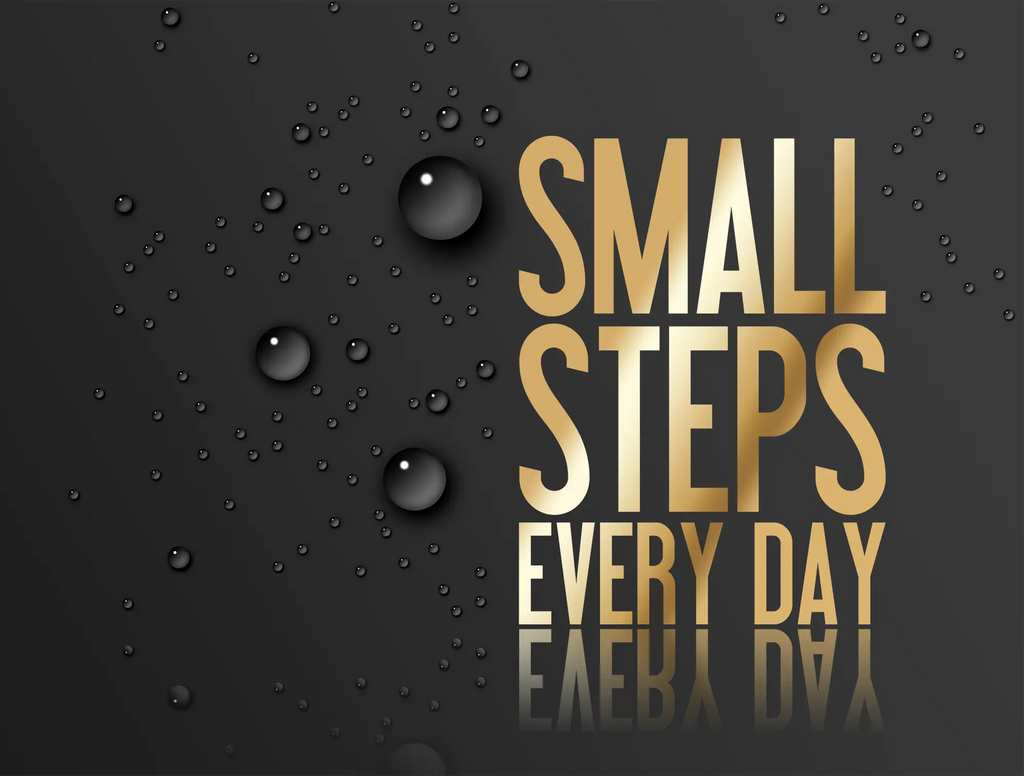 Motvational Quote Small steps every day