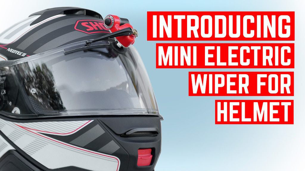 mini electric wiper for motorcycle