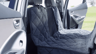 Dog Back Seat Cover + 2 Free Buckle Leashes & Free Delivery – pawroxsy