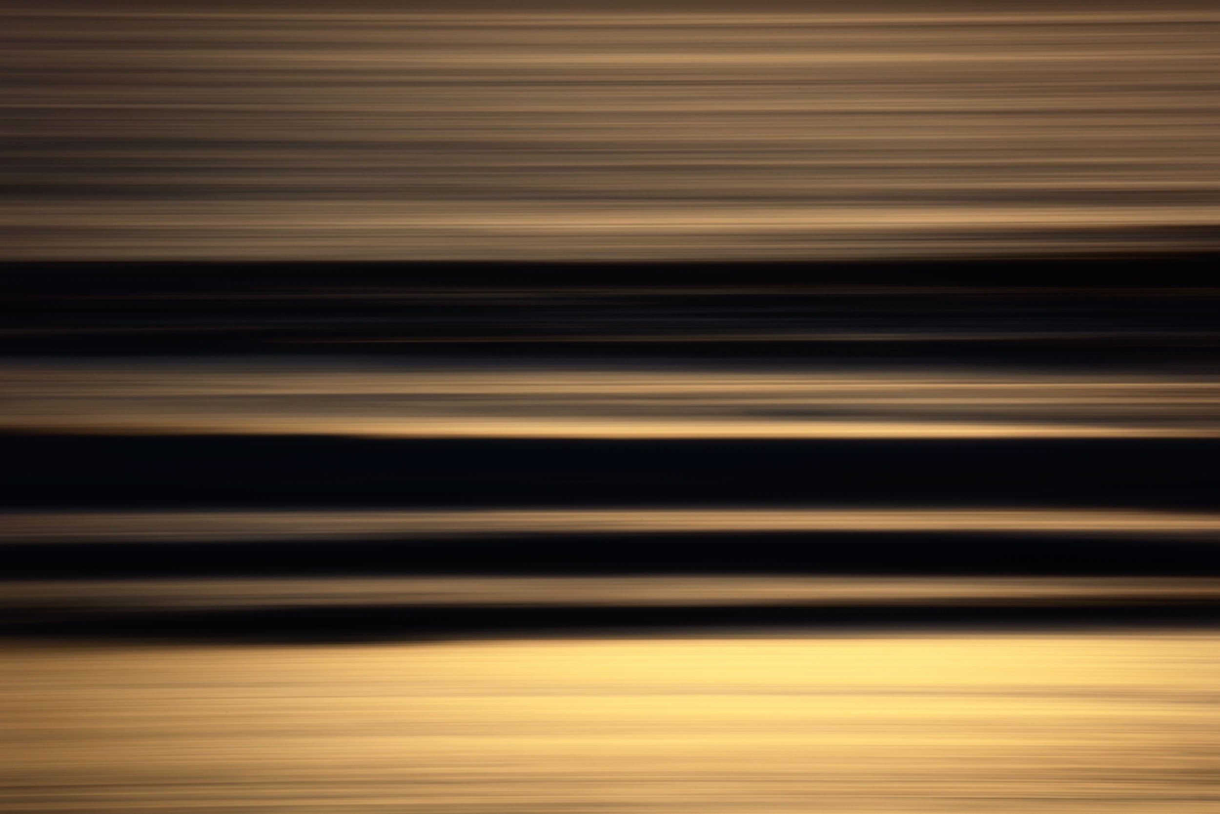 An abstract Lars Gesing fine art nature image of the sunset at Cannon Beach in Oregon.