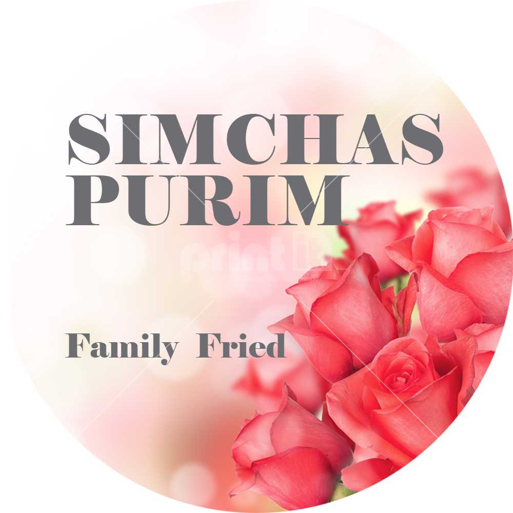 red roses Label