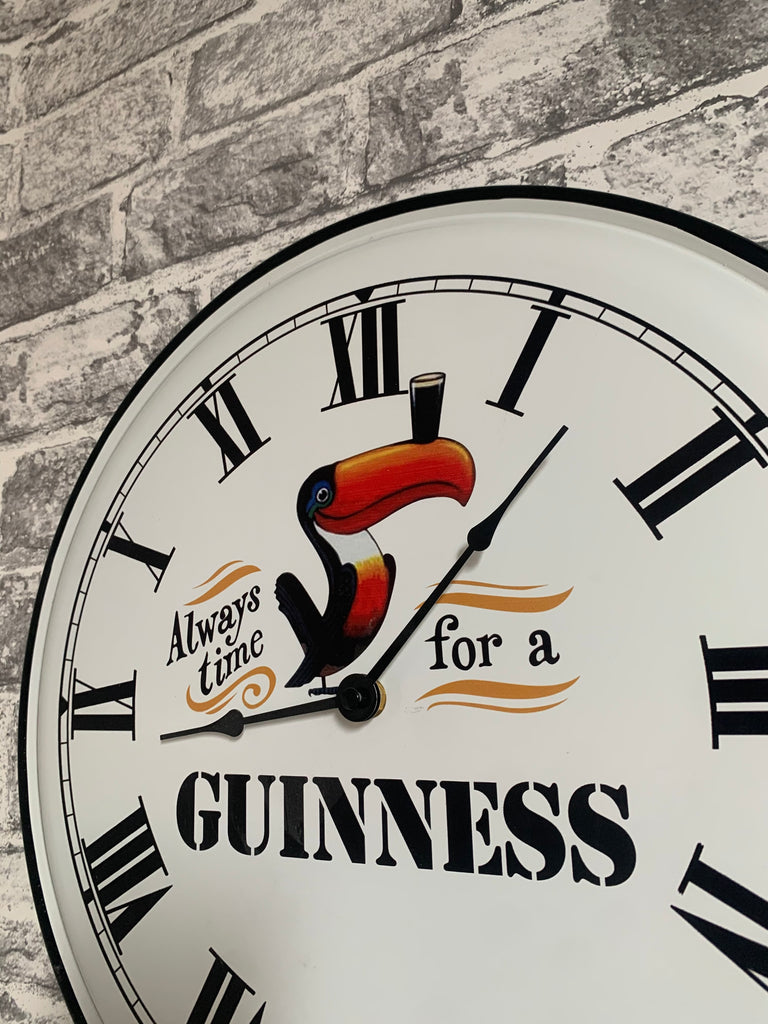 Guinness Clock Man Cave Collectibles