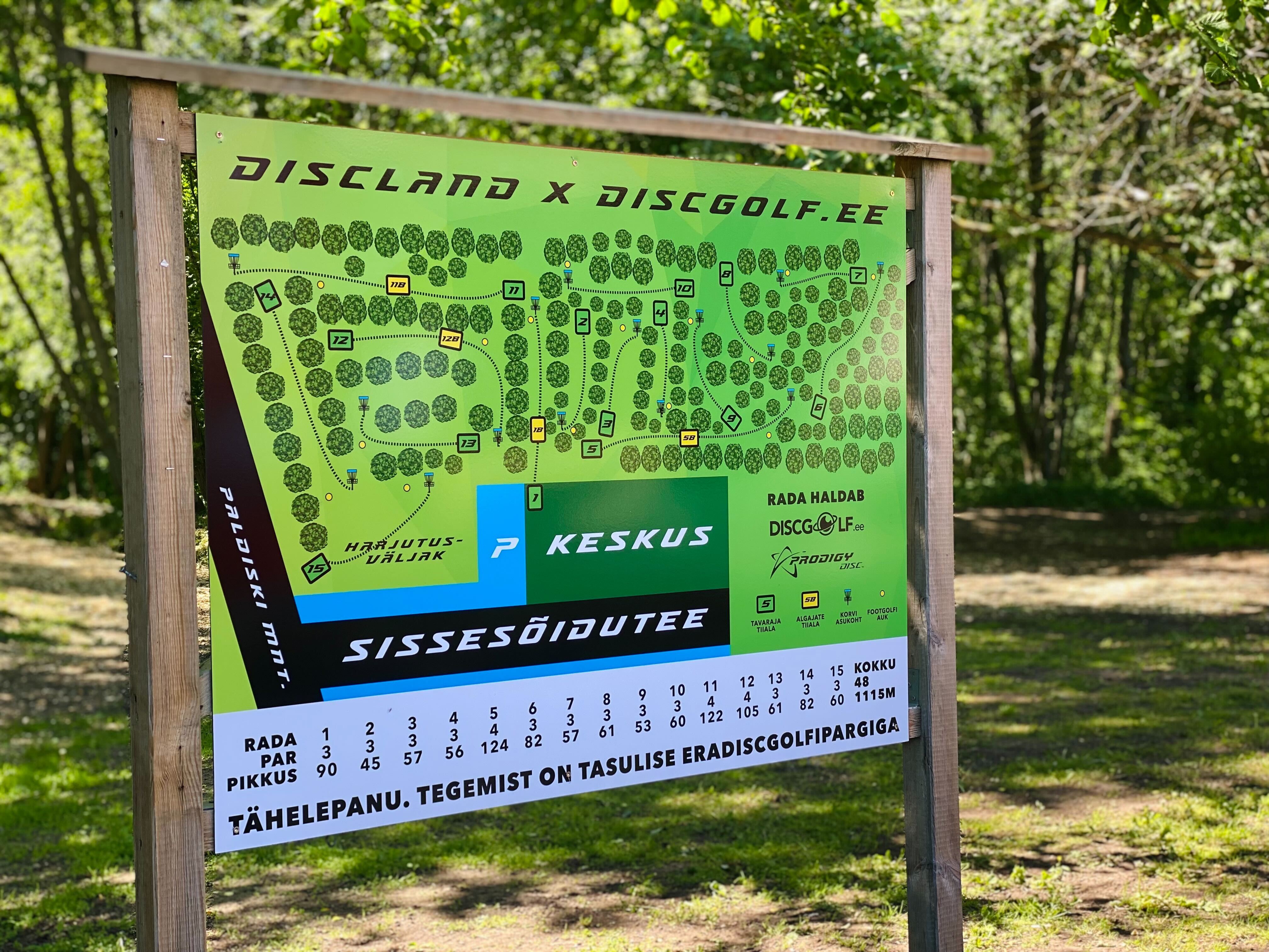 Discgolf.ee, Discland