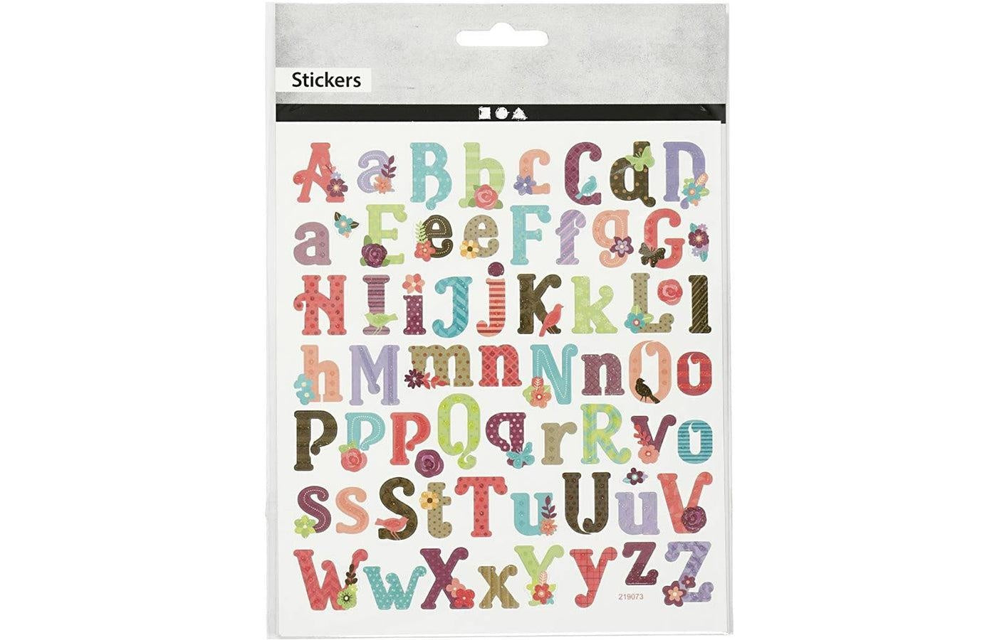 Uitstekend meubilair provincie Stickers - letters – Houten Onderwijsmateriaal