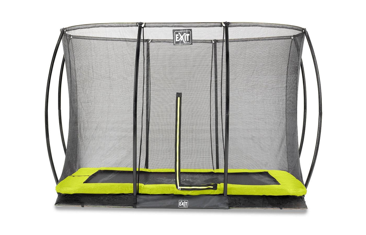 gezond verstand Giftig circulatie Inground trampoline with safety net (rectangle) – Houten Onderwijsmateriaal