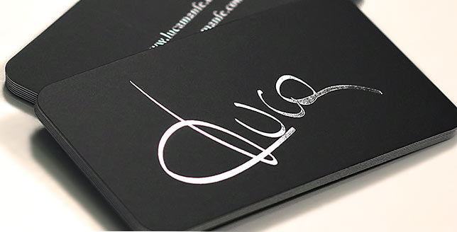 foil business cards