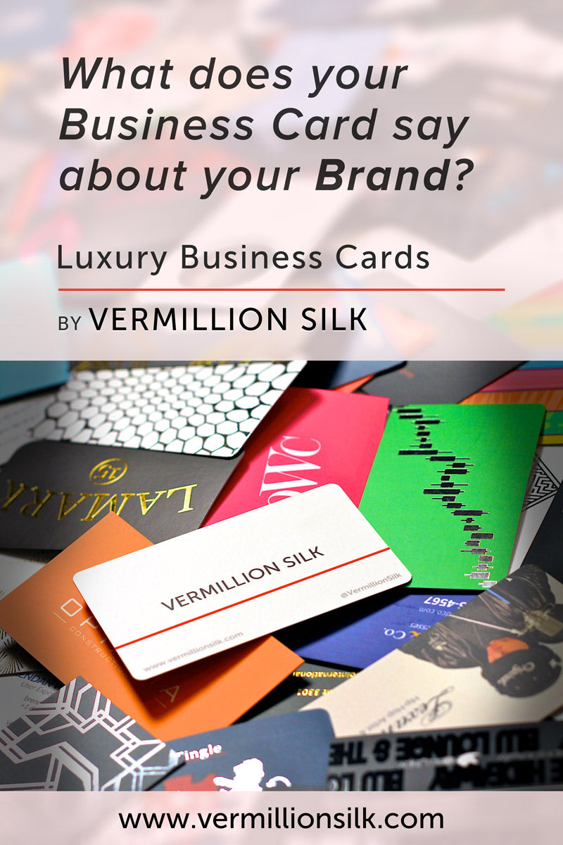 luxury business card collection